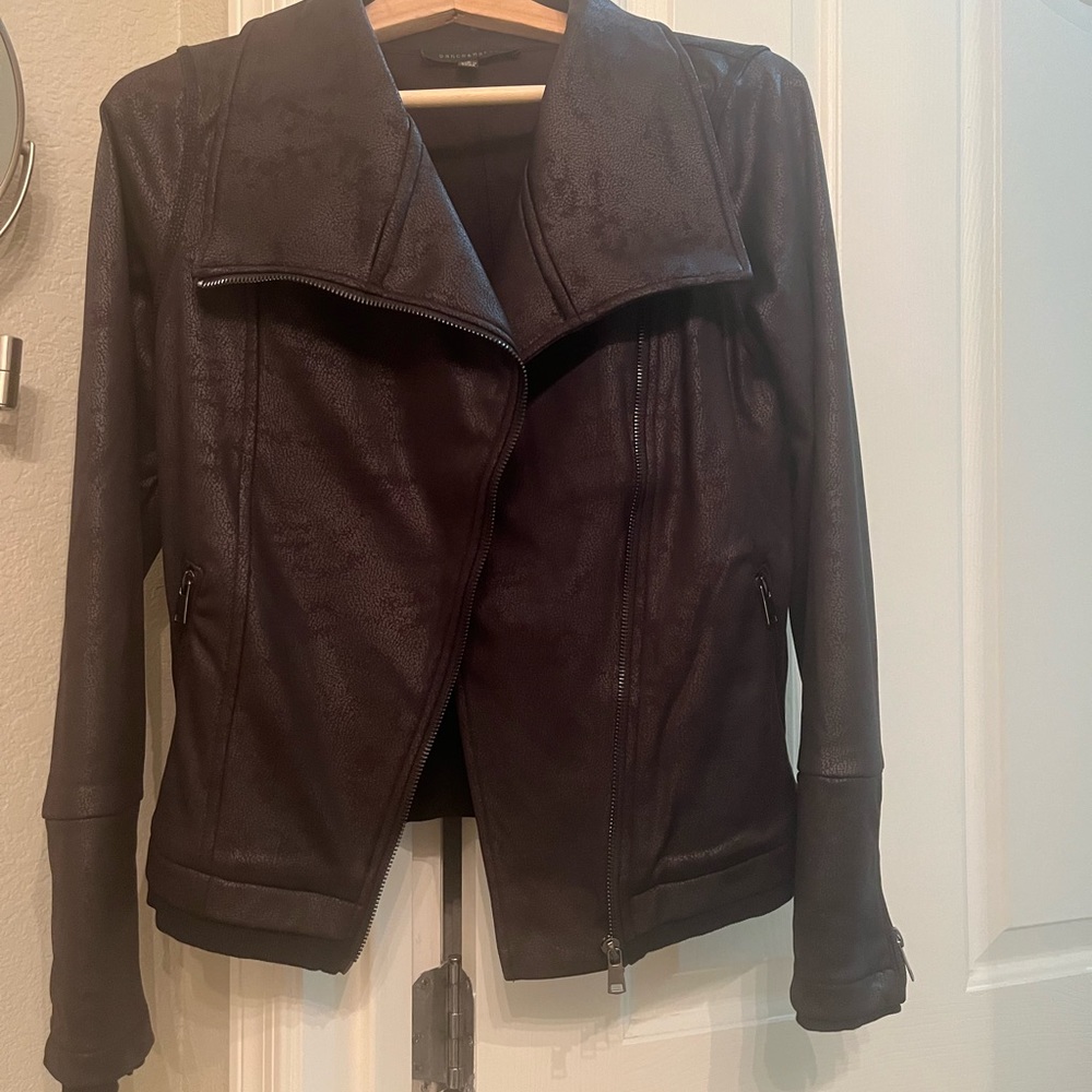 Slick Chick Coated Faux Leather Moto from Vici